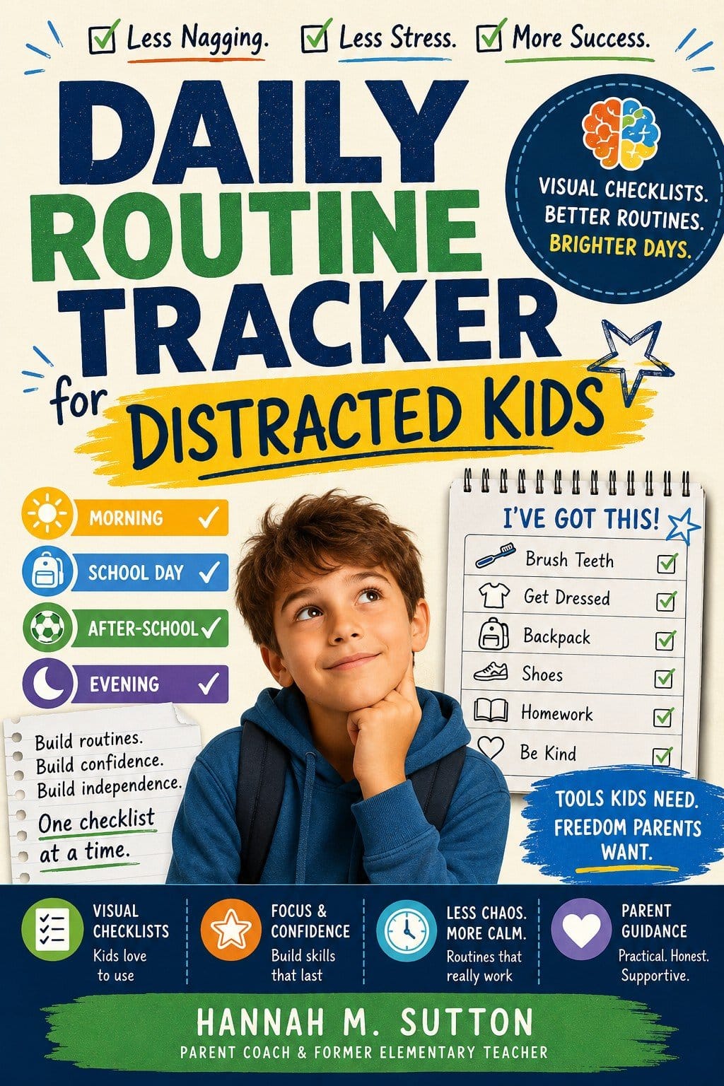 Daily Routine Tracker for Distracted Kids