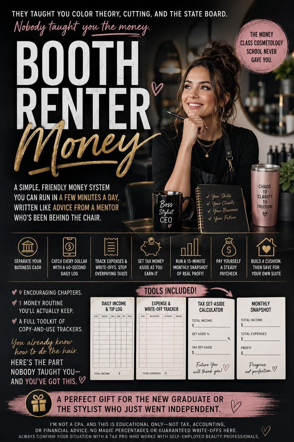 Booth Renter Money