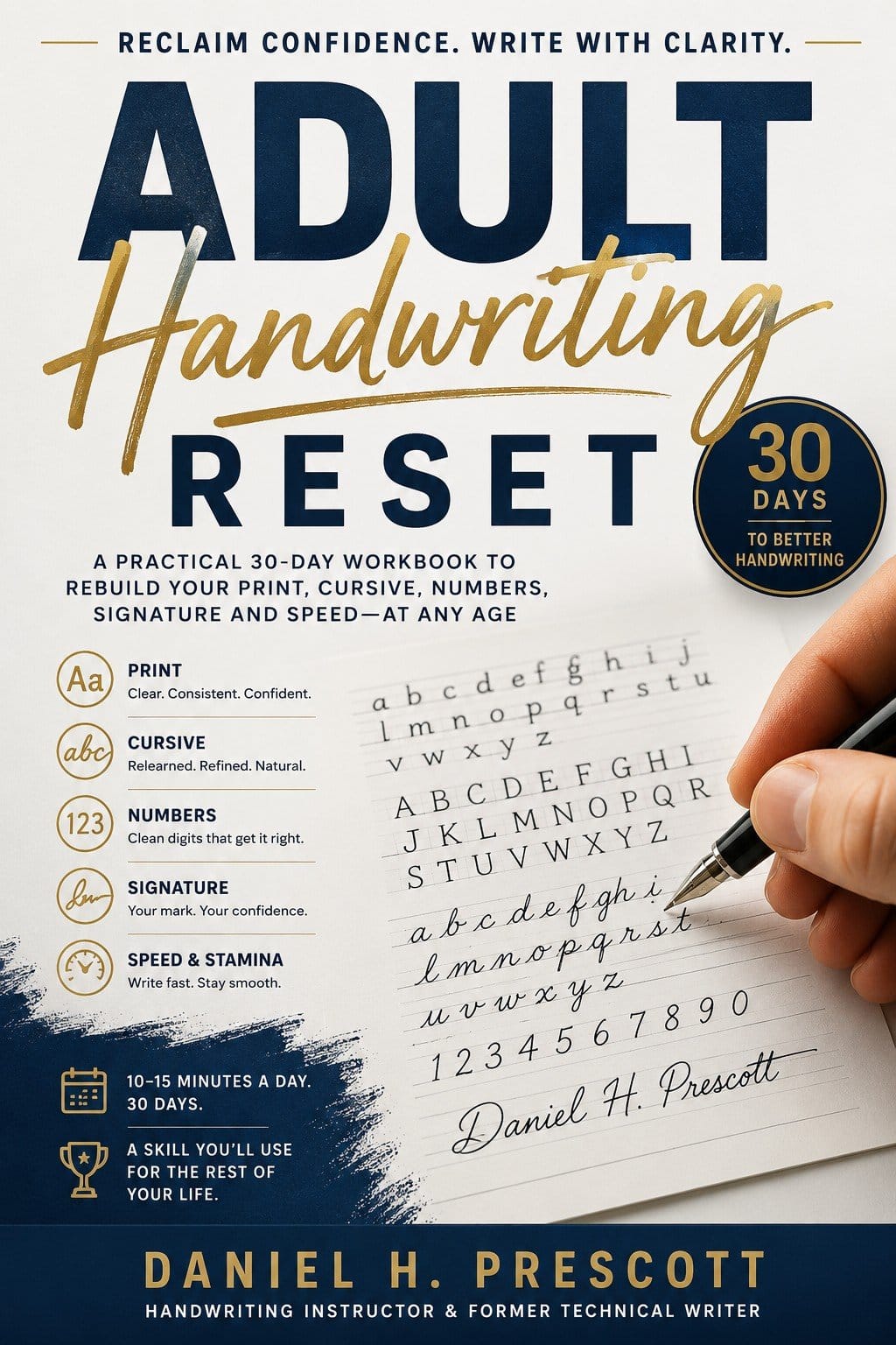 Adult Handwriting Reset
