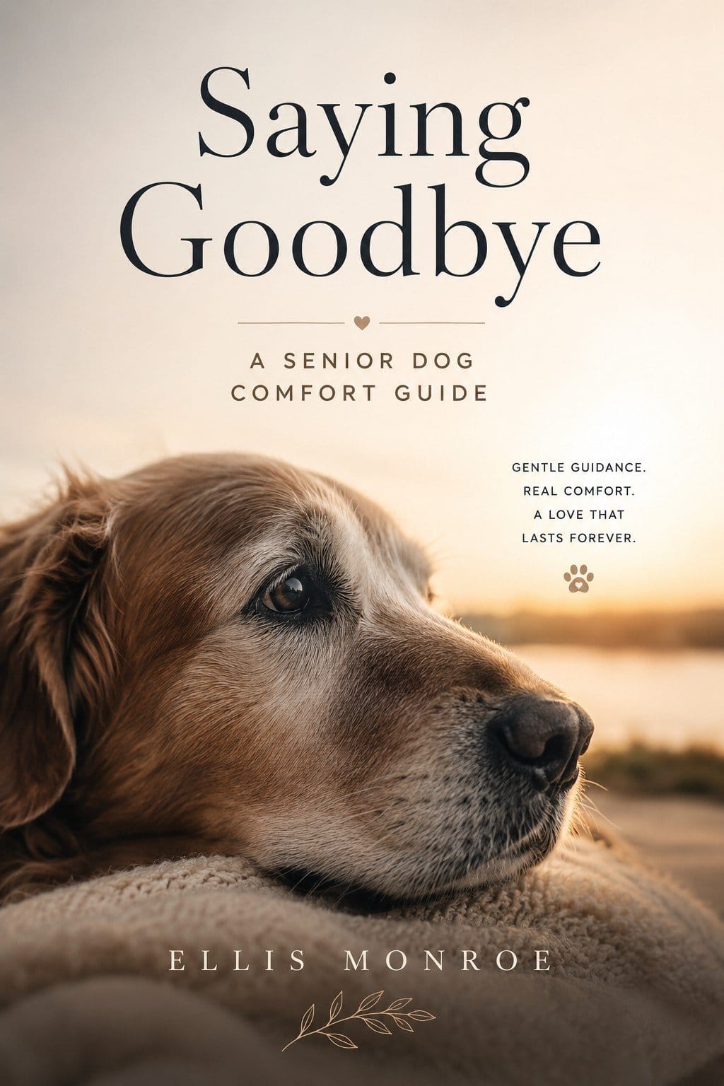 Saying Goodbye: A Senior Dog Comfort Guide
