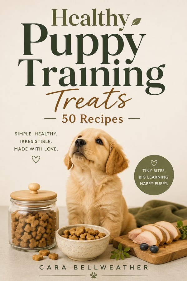 Healthy Puppy Training Treats: 50 Recipes