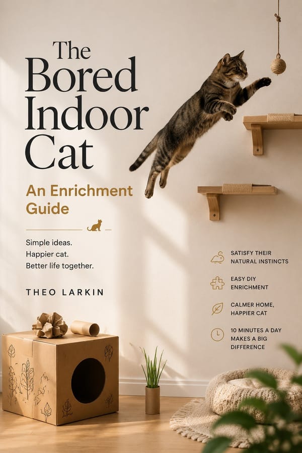 The Bored Indoor Cat: An Enrichment Guide
