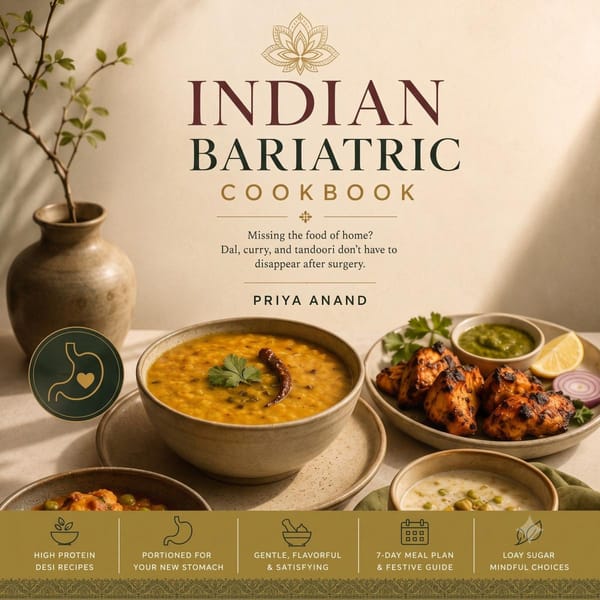 Indian Bariatric Cookbook