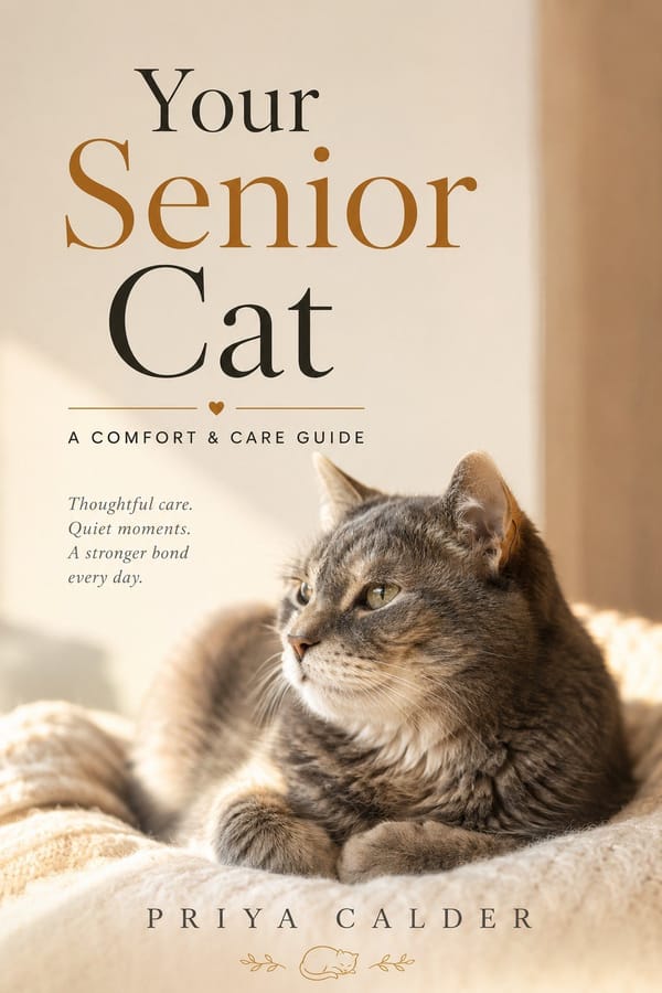 Your Senior Cat: A Comfort & Care Guide