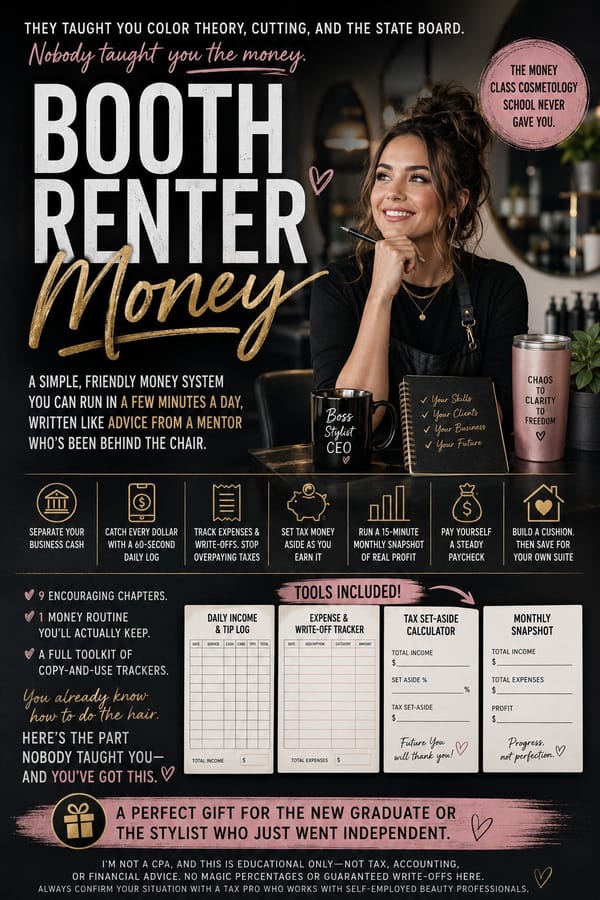 Booth Renter Money