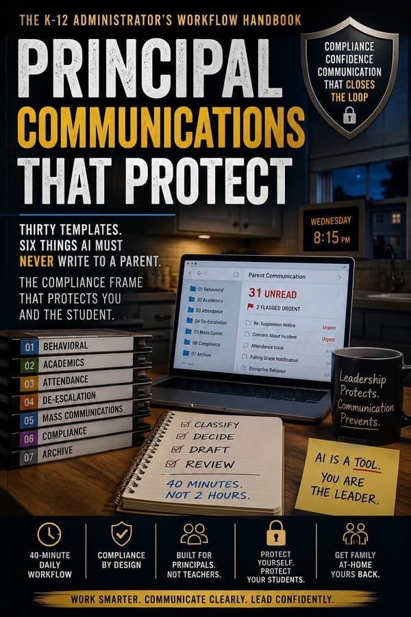 The Principal's AI Playbook
