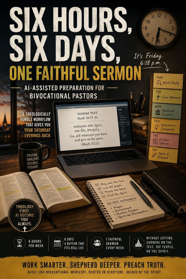 The Sermon-Prep Playbook