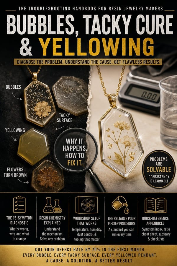 Bubbles, Tacky Cure & Yellowing