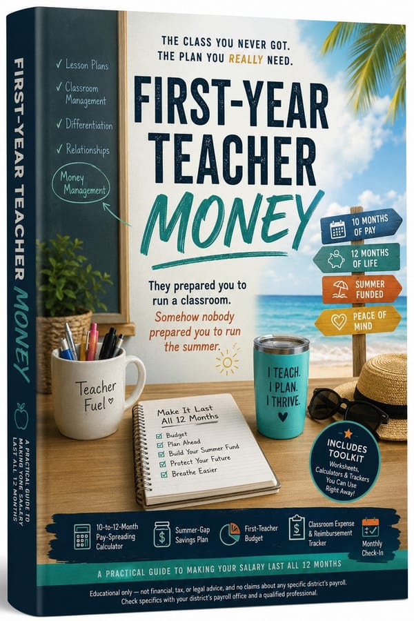 First-Year Teacher Money