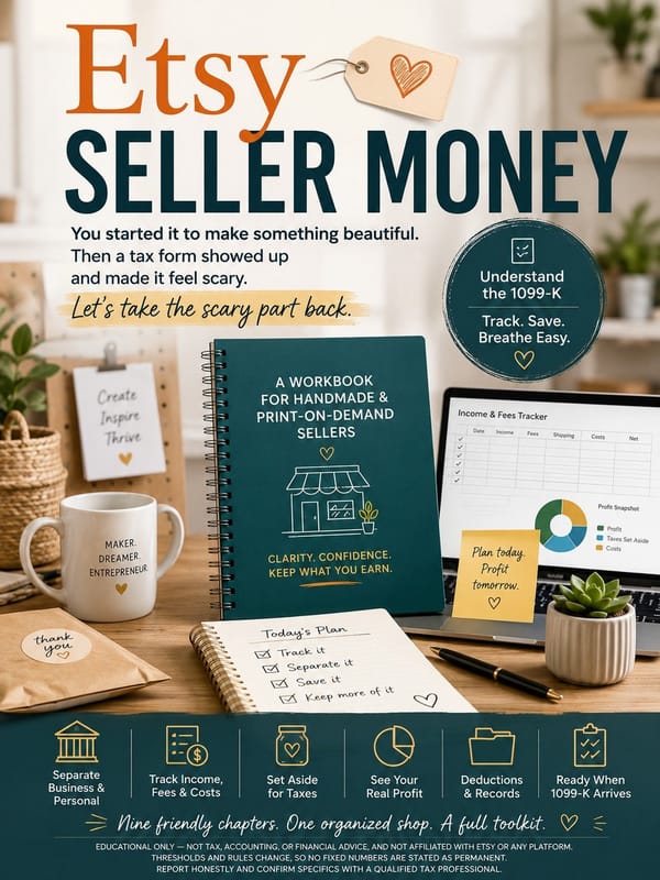 Etsy Seller Money